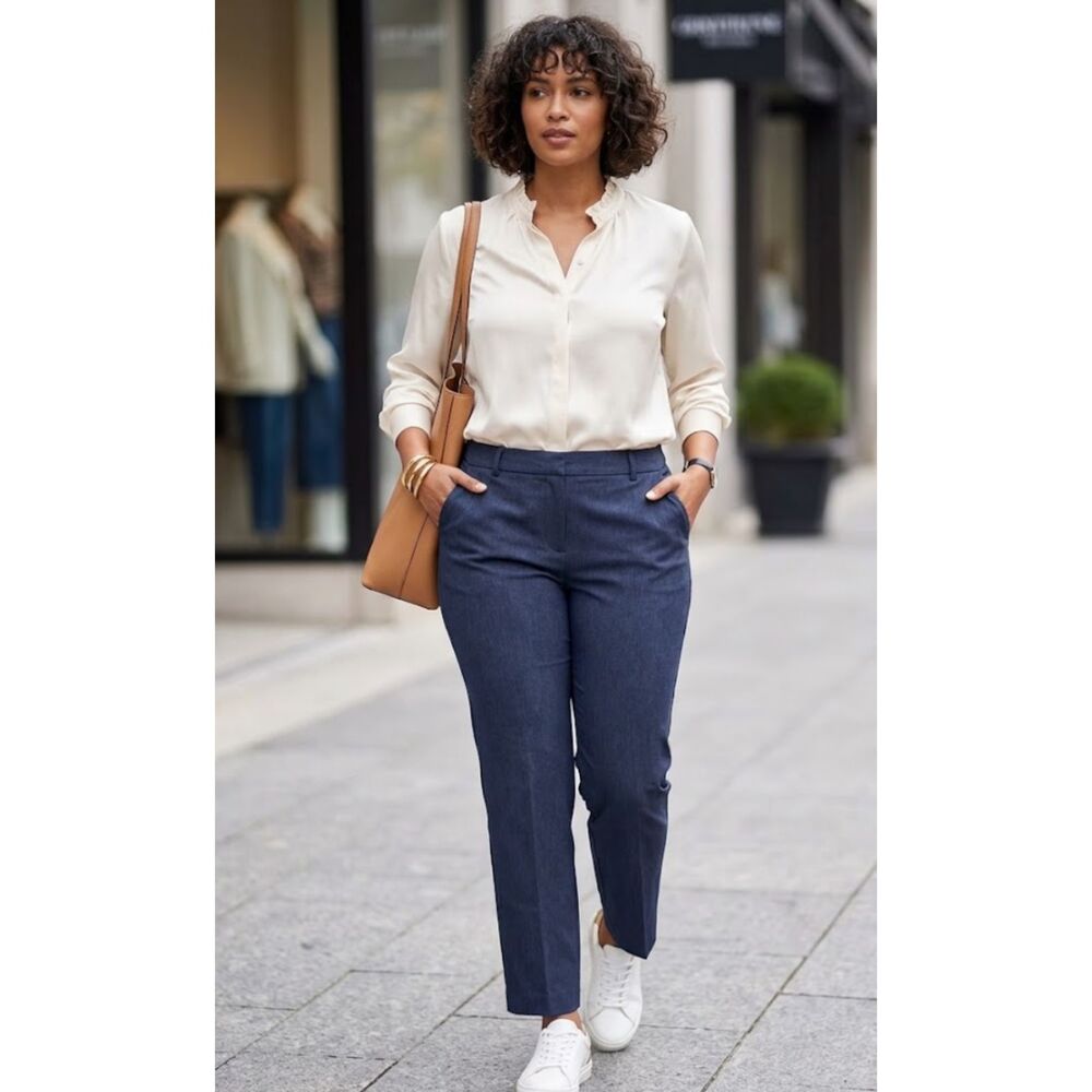 New Old Navy High-Waisted Pixie Straight Ankle Pants Women's Plus Size 24